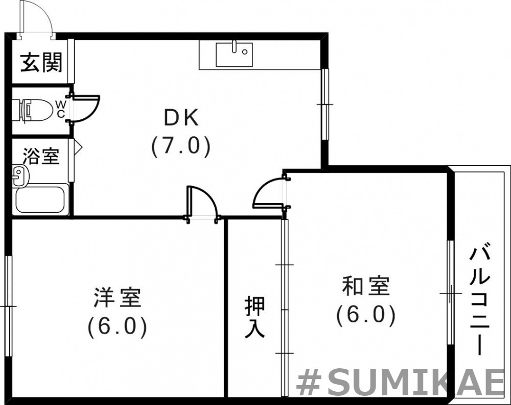 3階の間取り図
