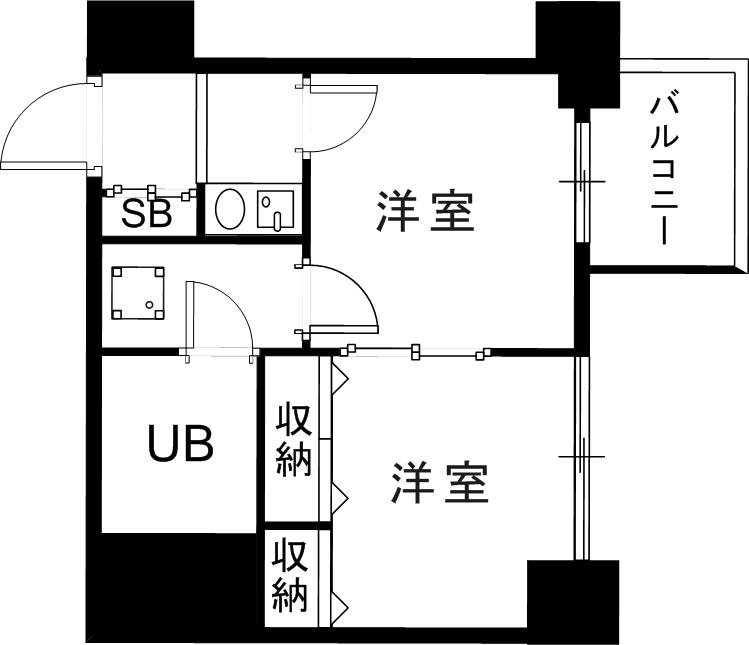 12階の間取り図