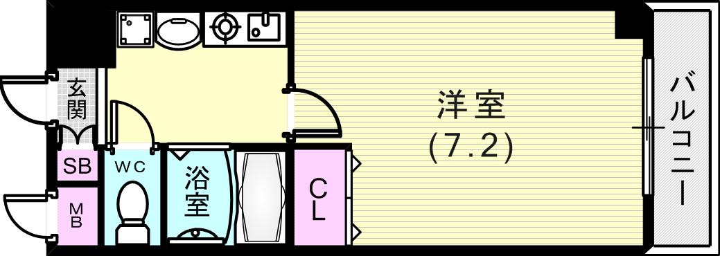 5階の間取り図