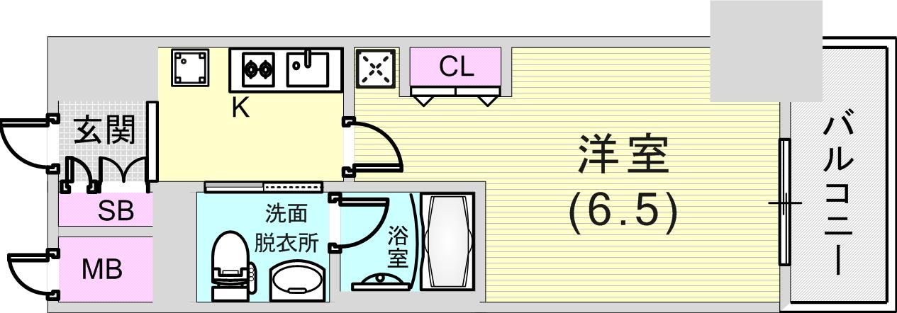 14階の間取り図