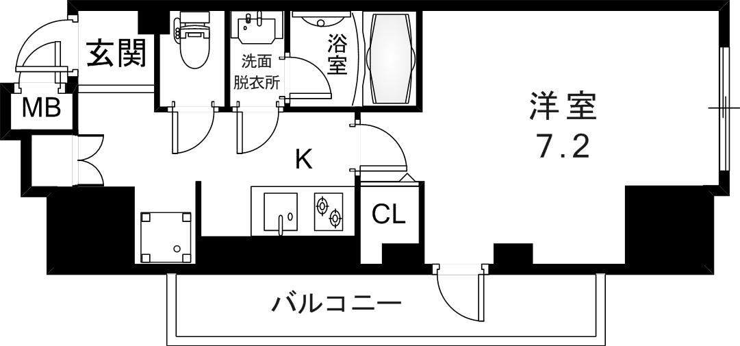 10階の間取り図