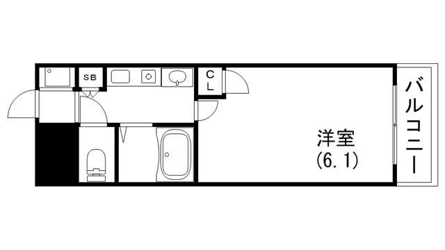 3階の間取り図