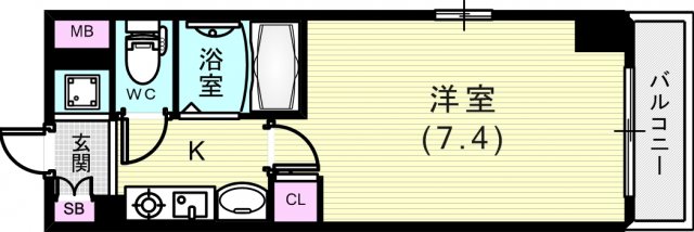 10階の間取り図