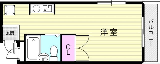 2階の間取り図