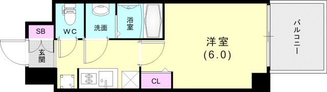 10階の間取り図