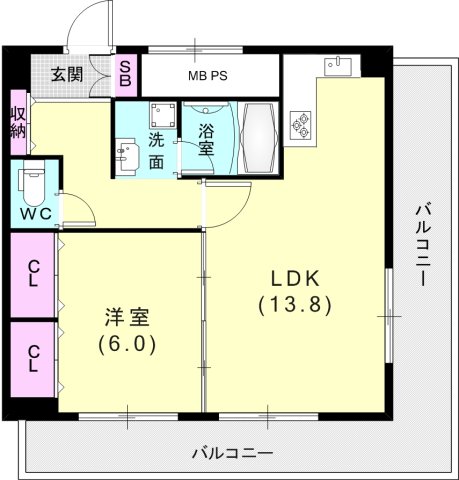 12階の間取り図