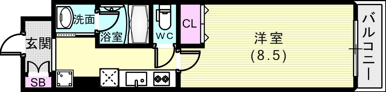 この広さは魅力 