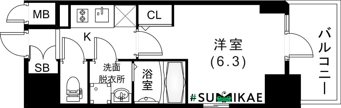 12階の間取り図