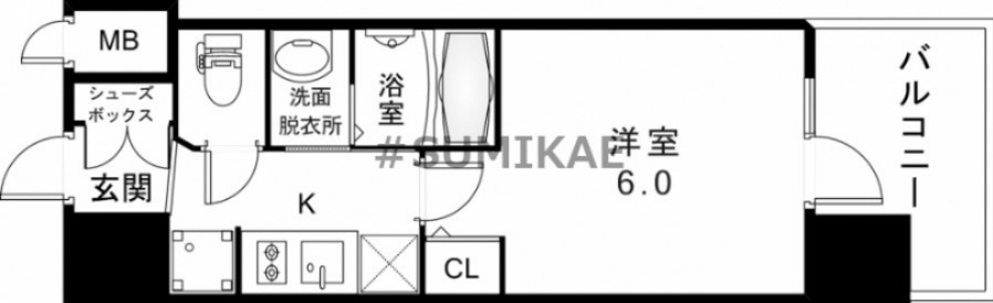10階の間取り図