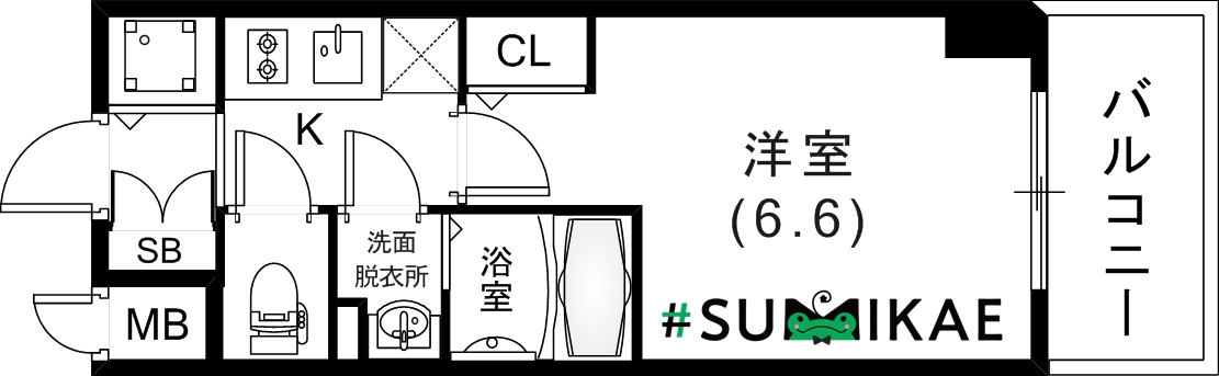 7階の間取り図