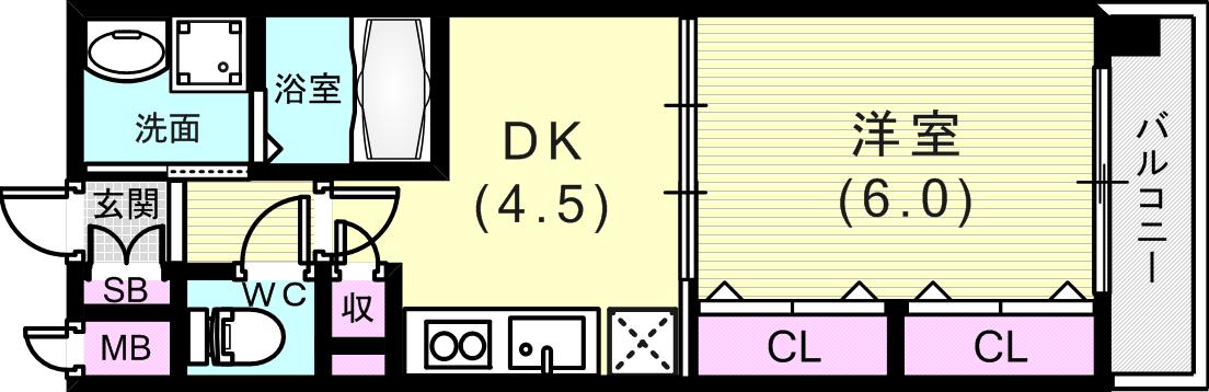 この広さは魅力です