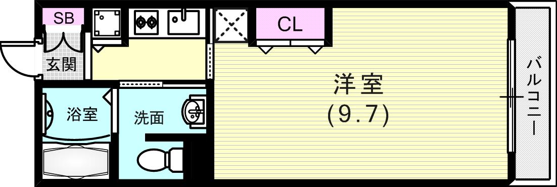 この広さは魅力