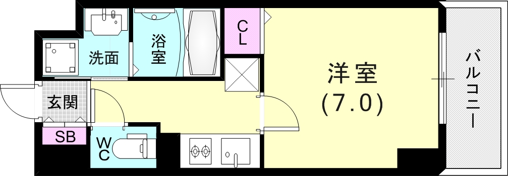 広い収納も魅力