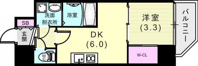 オシャレな間取り