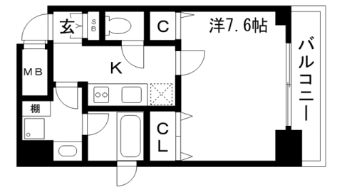 広いお部屋ですね