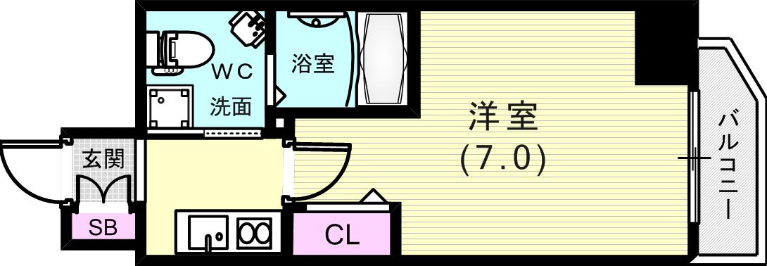 オシャレな間取り