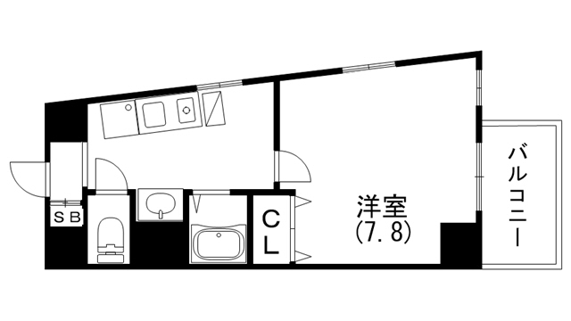 7階の間取り図