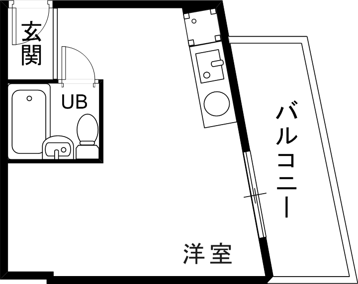 5階の間取り図
