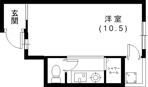 2階の間取り図