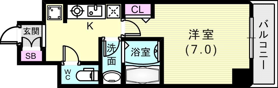 この広さは魅力 