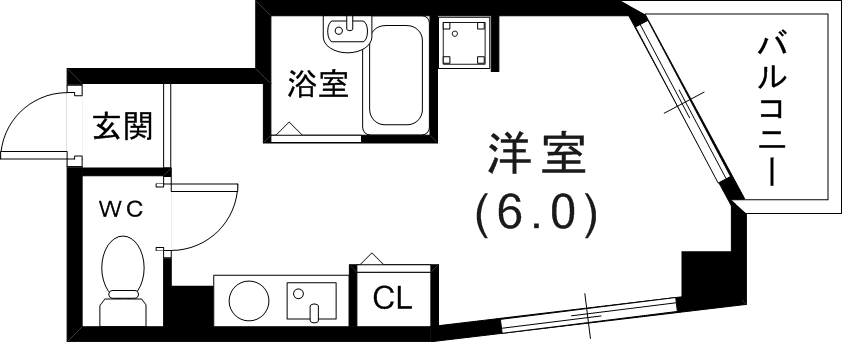 2階の間取り図
