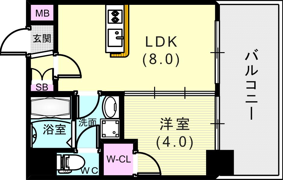 使いやすい間取りです