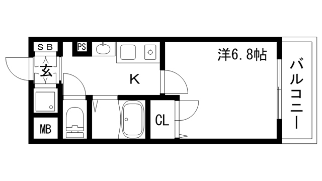 10階の間取り図
