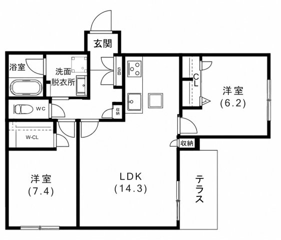 間取図