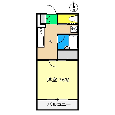 同タイプ間取り別室の写真です（302）。現況を優先します。