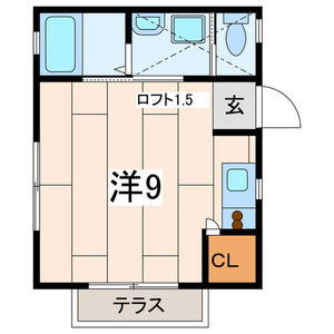 1階の間取り図