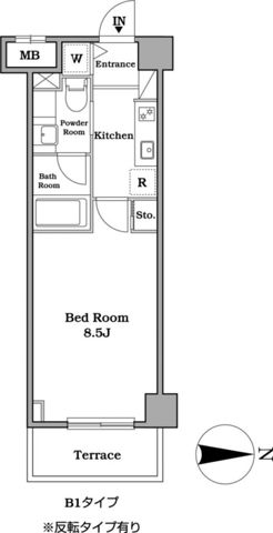 3階の間取り図