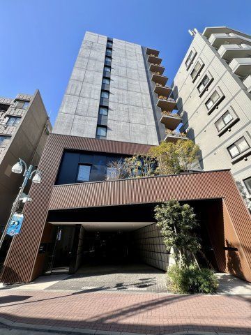 川崎市中原区新丸子町の賃貸マンションの外観