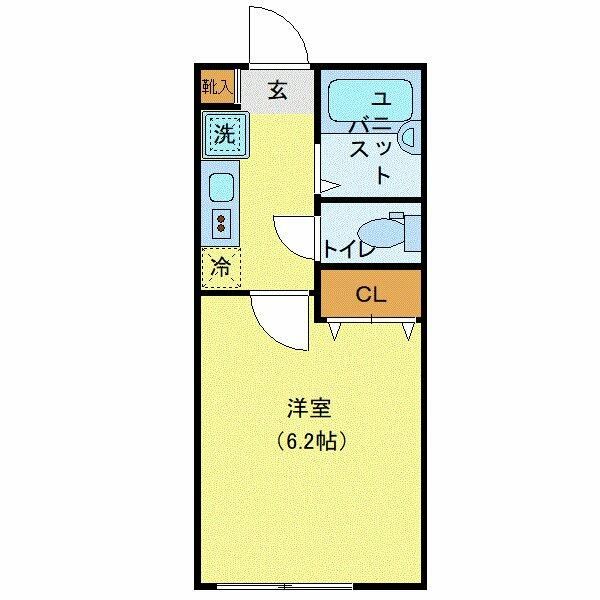 2階の間取り図