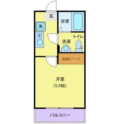 3階の間取り図