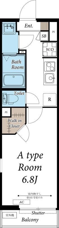 3階の間取り図