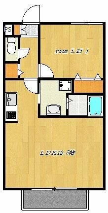 1階の間取り図
