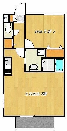 1階の間取り図