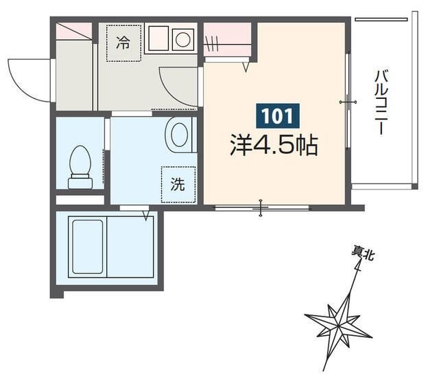 1階の間取り図