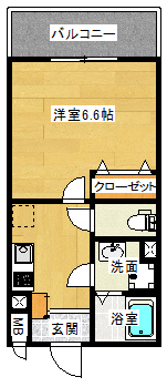 1階の間取り図
