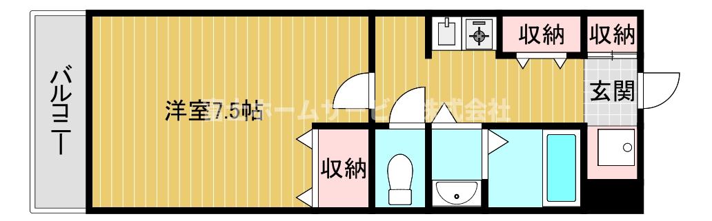 5階の間取り図
