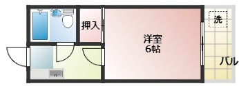 4階の間取り図