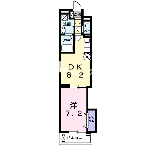 3階の間取り図
