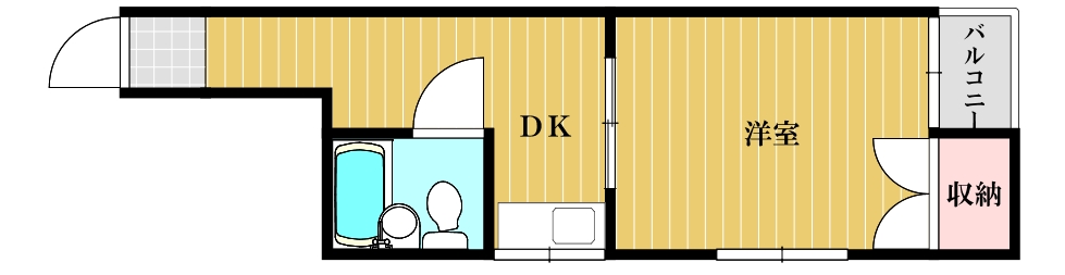4階の間取り図