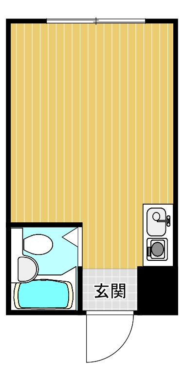 4階の間取り図