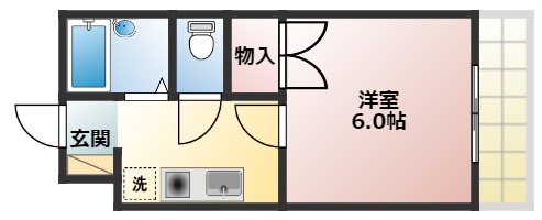 2階の間取り図
