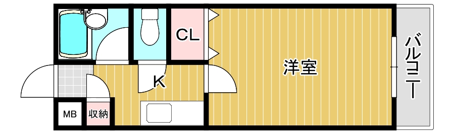 1階の間取り図