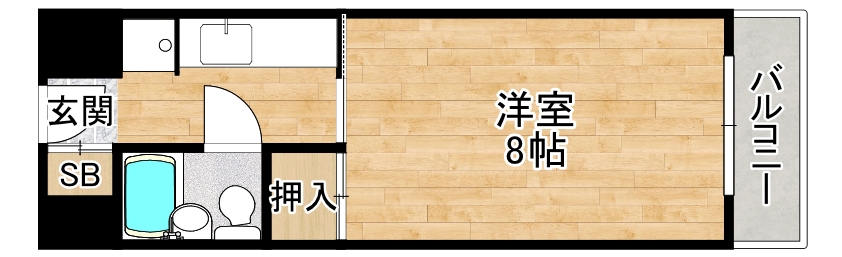 3階の間取り図