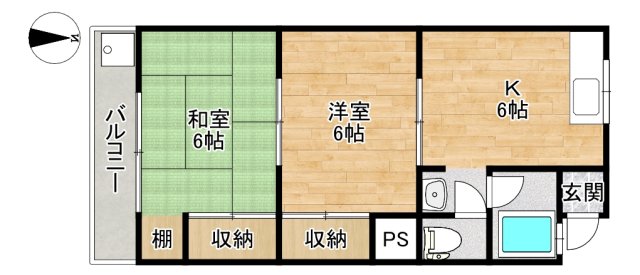 3階の間取り図