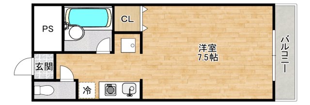 3階の間取り図