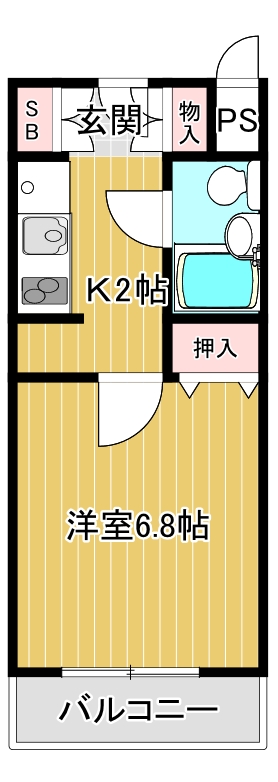 1階の間取り図